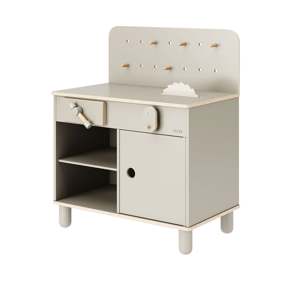 工作台玩具儿童游戏台3D模型素材下载The Workbench Play Toy by Flexa