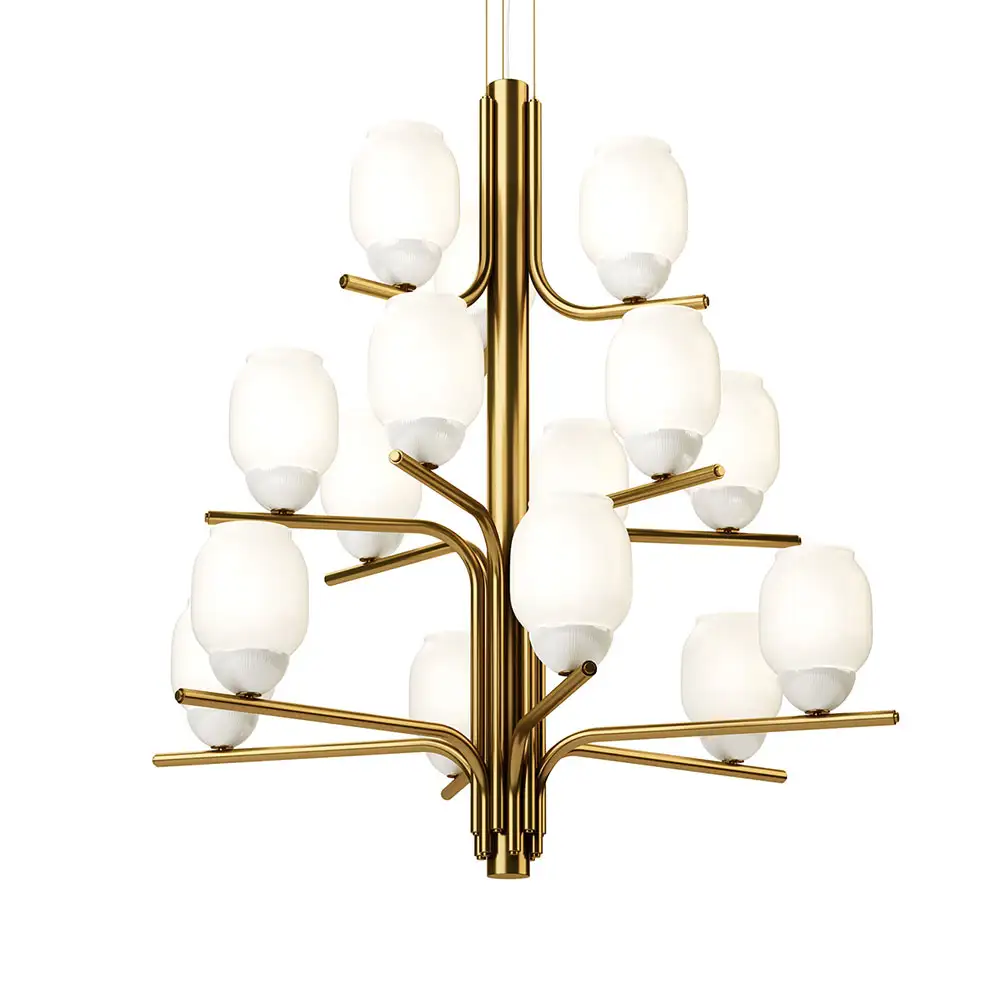 5170-15款吊灯现代水晶吊灯3D模型素材下载TheChandelier 5170-15 by Alma Light