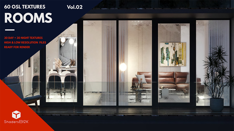 ShadersBOX – Rooms Pack V2.0：60组高品质窗户室内深度视差3D模型素材（含日夜景） - C4D之家 - Catalog_V2_Rooms-1.jpg