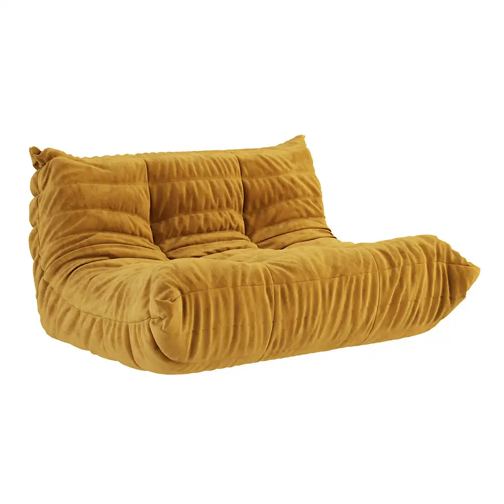 托戈双人沙发客厅沙发3D模型素材下载Togo Loveseat Sofa by Ligne Roset