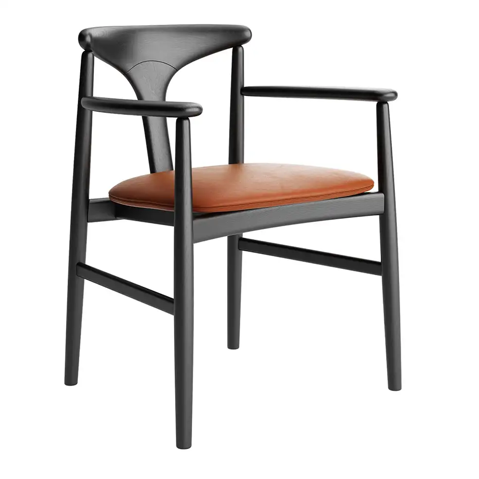 蜻蜓扶手椅休闲椅3D模型素材下载Tonbo Armchair by Kristalia