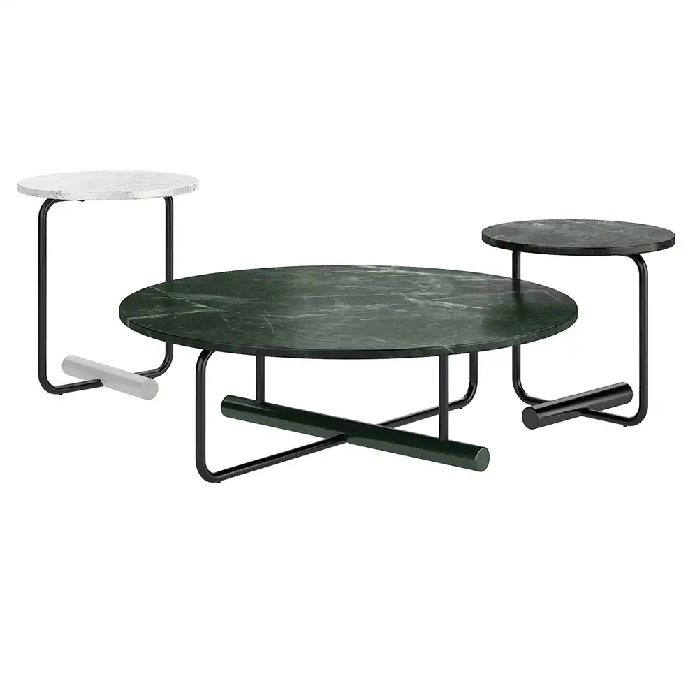 托托咖啡桌客厅家具3D模型素材下载Toto Coffee Tables by Zanotta
