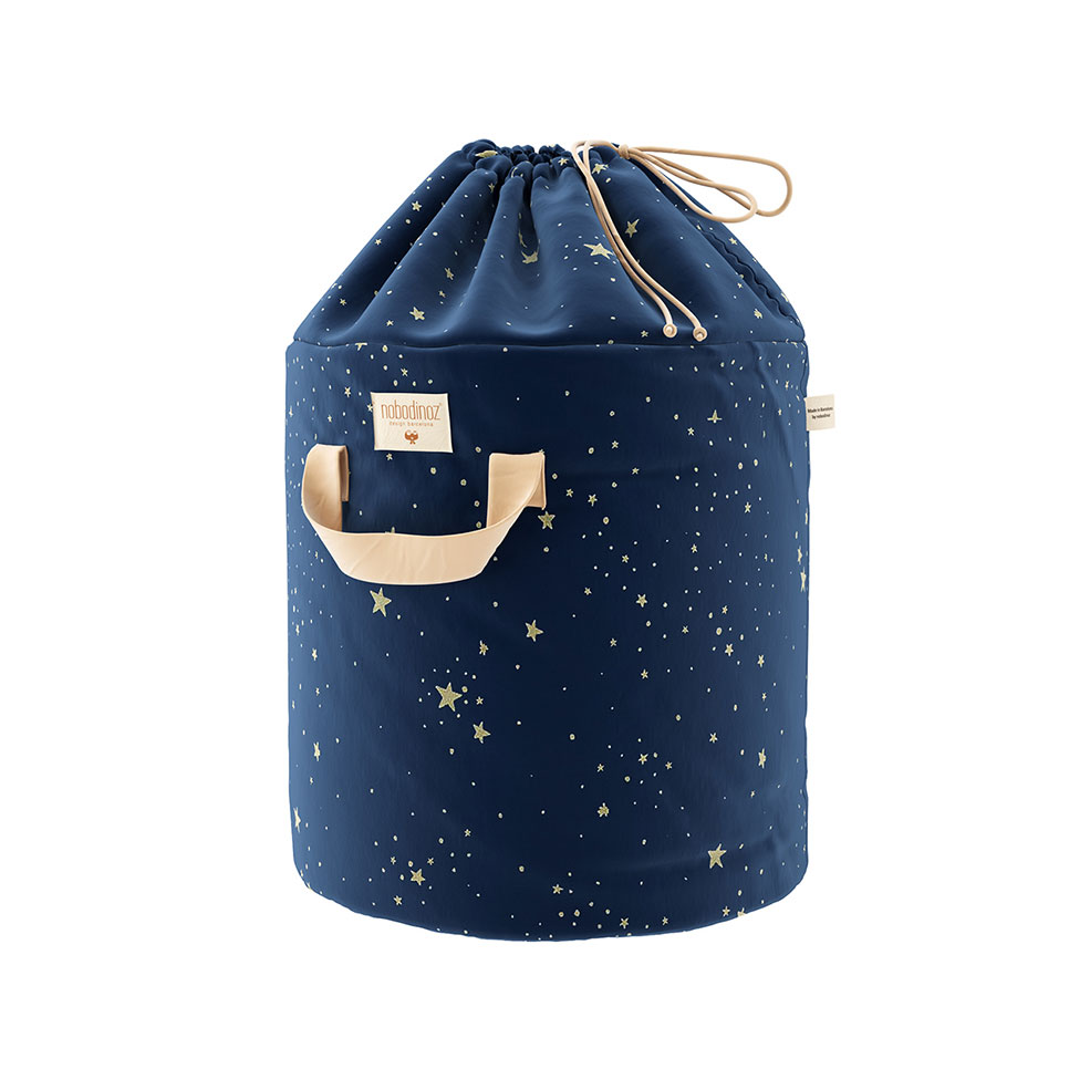 竹制玩具收纳袋儿童用品3D模型素材下载Toy Bag Bamboo Gold Stella Night Blue by Nob - C4D之家 - 2955.jpg