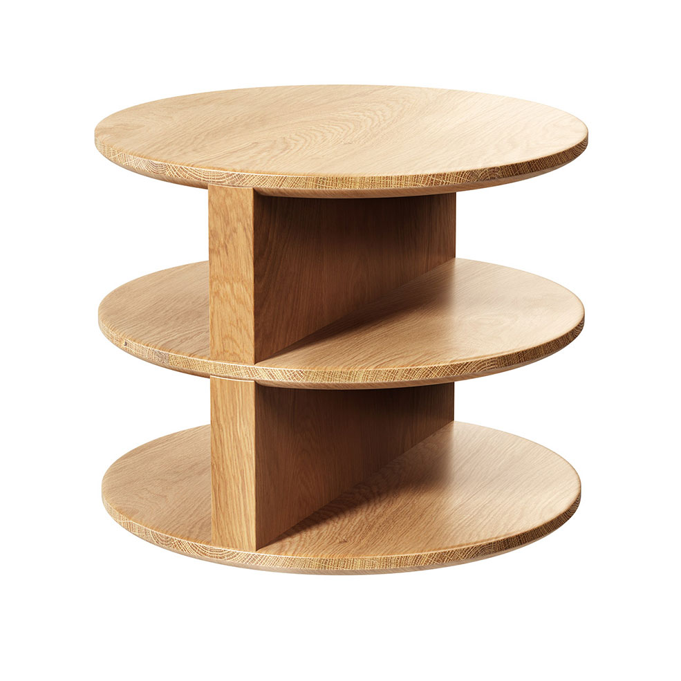三重床头柜卧室家具3D模型素材下载Triplex Bedside Table by Wewood