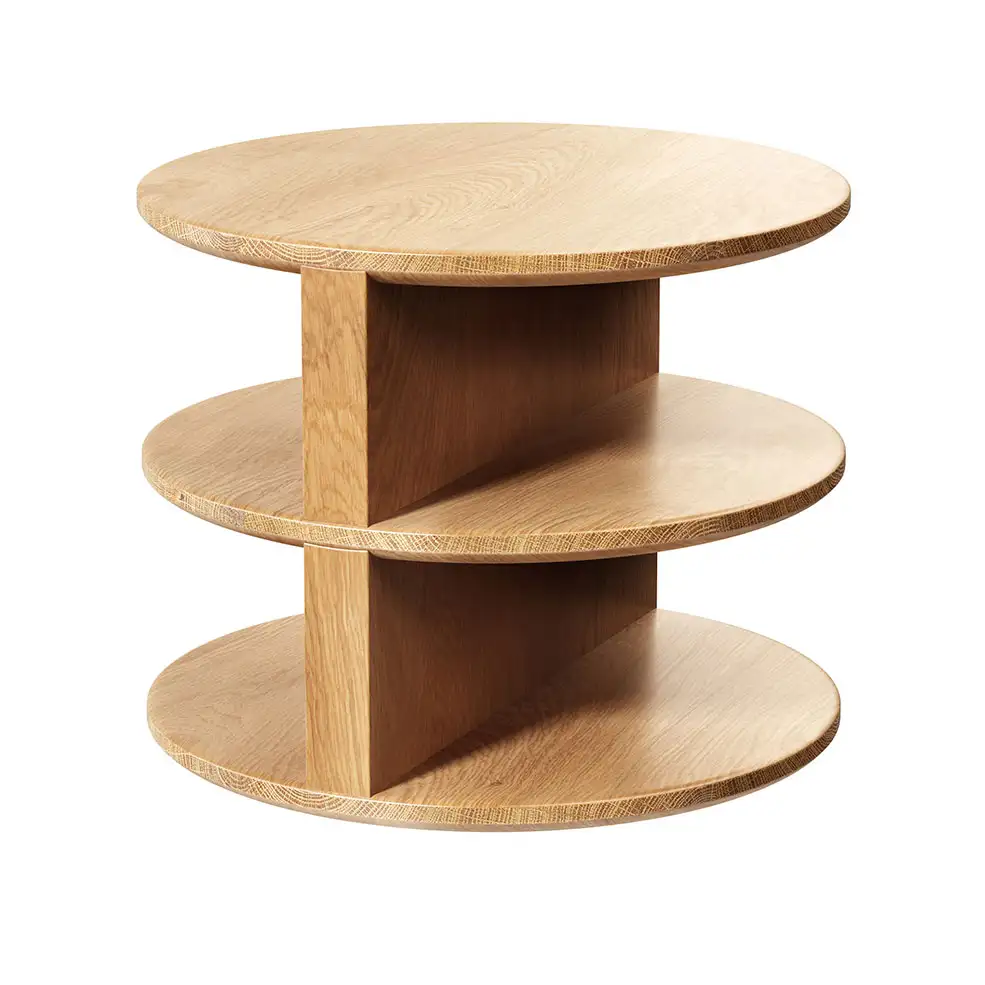 三重床头柜卧室家具3D模型素材下载Triplex Bedside Table by Wewood