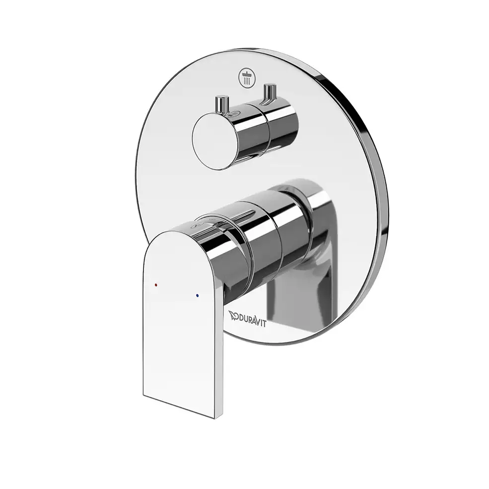 图卢姆壁挂式淋浴龙头卫浴龙头3D模型素材下载Tulum Wall-Mount Shower Mixer by Durav