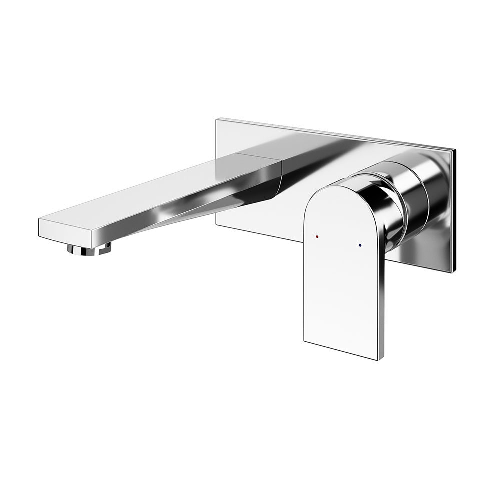 图卢姆壁挂式面盆龙头卫浴龙头3D模型素材下载Tulum Wall-Mount Basin Mixer by Duravi