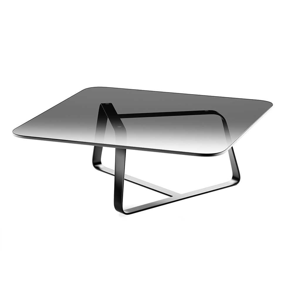 方形旋转小桌边桌3D模型素材下载Twister Small Table Square by Desalto