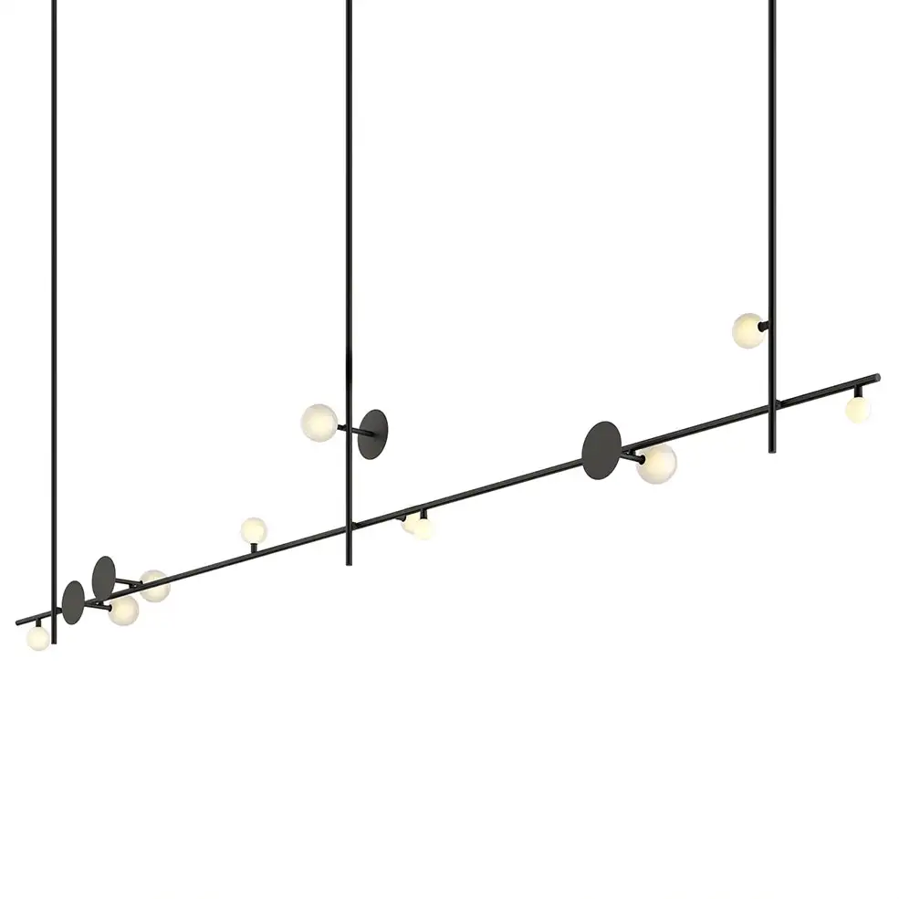 Rakumba字体系列维拉400吊灯装饰照明3D模型素材下载Typography Vela Pendant Lamp 400