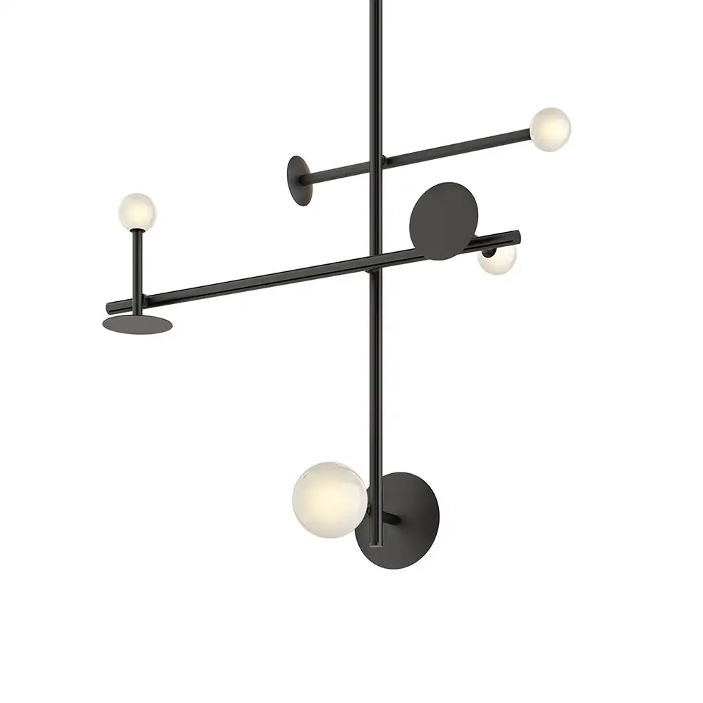 Rakumba字体系列维拉E型悬吊灯装饰照明3D模型素材下载Typography Vela Suspension Lam