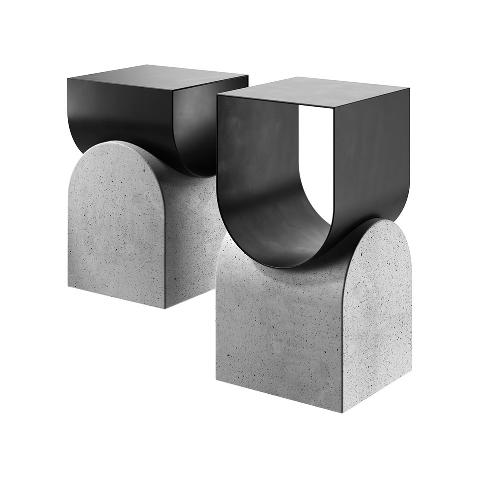 波纳多曲线杂志架收纳架3D模型素材下载Vague Magazine Rack by Bonaldo