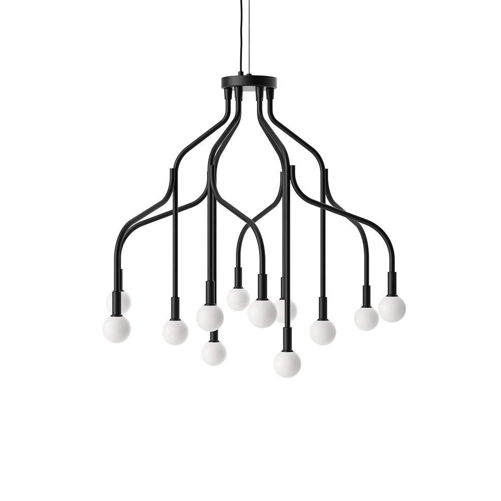 诺曼哥本哈根维克斯特小吊灯照明灯具3D模型素材下载Vekst Chandelier Lamp S by Norma