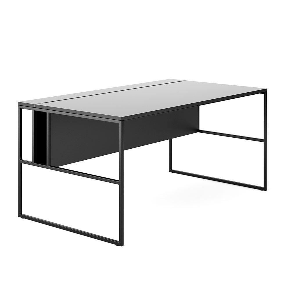MDF意大利单人桌系统办公家具3D模型素材下载Venti Single Table System by MDF Italia