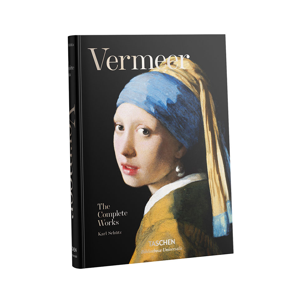 塔森出版社维米尔画册艺术书籍3D模型素材下载Vermeer Book by Taschen