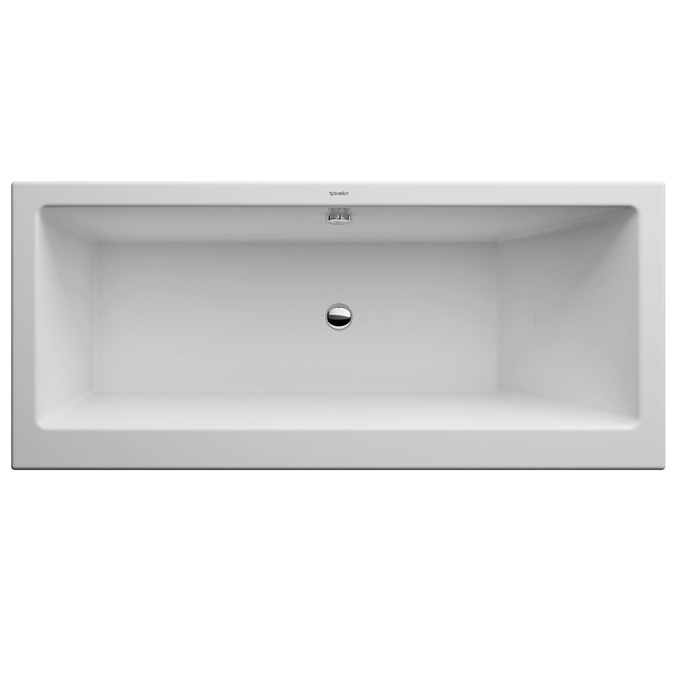 杜拉维特维罗单靠背浴缸卫浴设备3D模型素材下载Vero Bathtub With One Backrest Slope