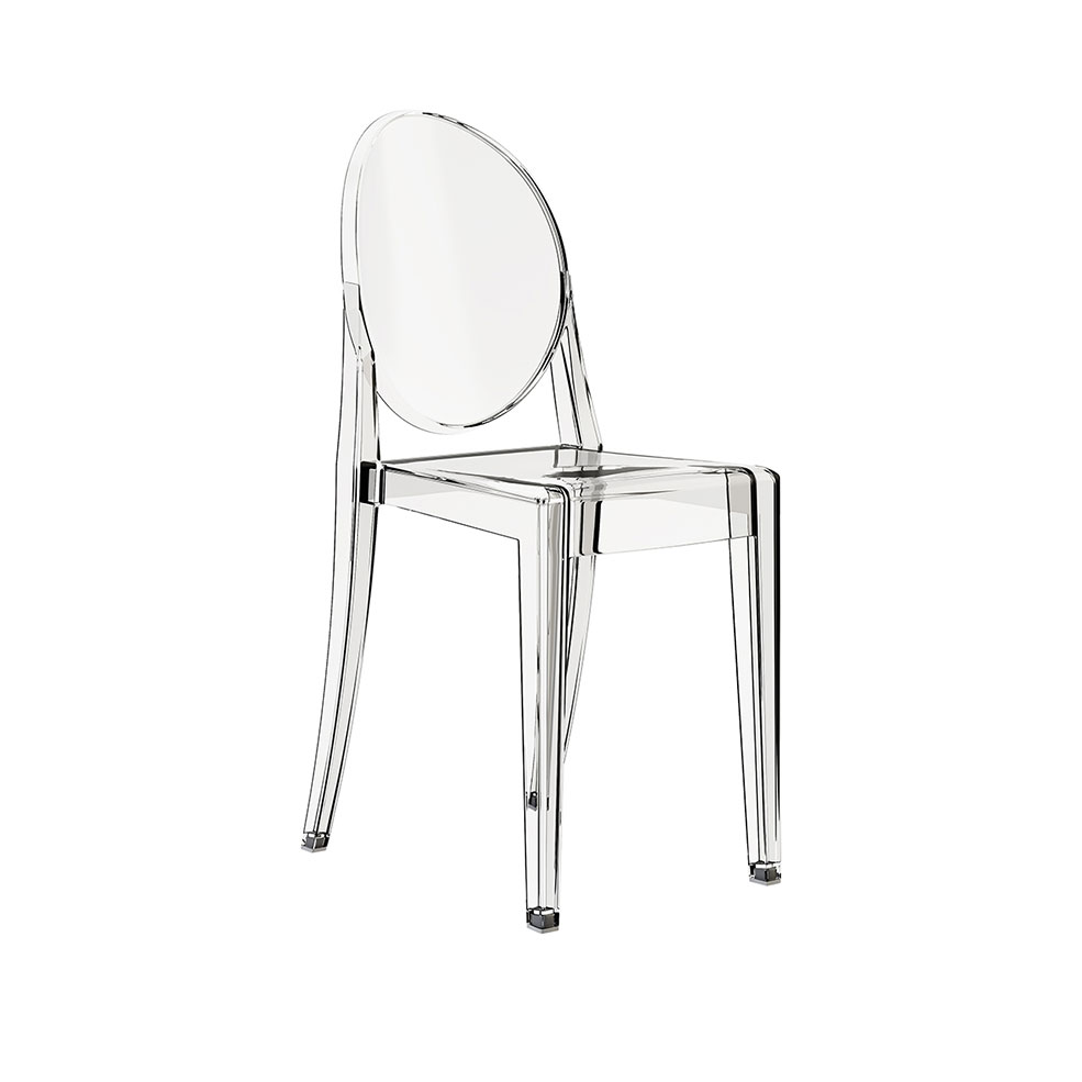 卡特尔维多利亚幽灵椅餐椅3D模型素材下载Victoria Ghost Chair by Kartell - C4D之家 - 3075.jpg