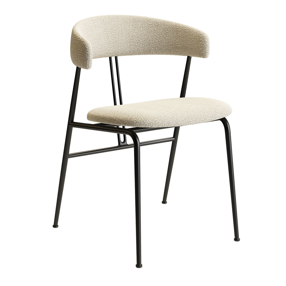 古比小提琴餐椅餐椅3D模型素材下载Violin Dining Chair by Gubi