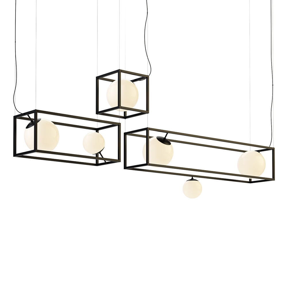 维特5号吊灯Rich Brilliant Willing设计3D模型素材下载Witt 5 Chandelier by Rich Bri