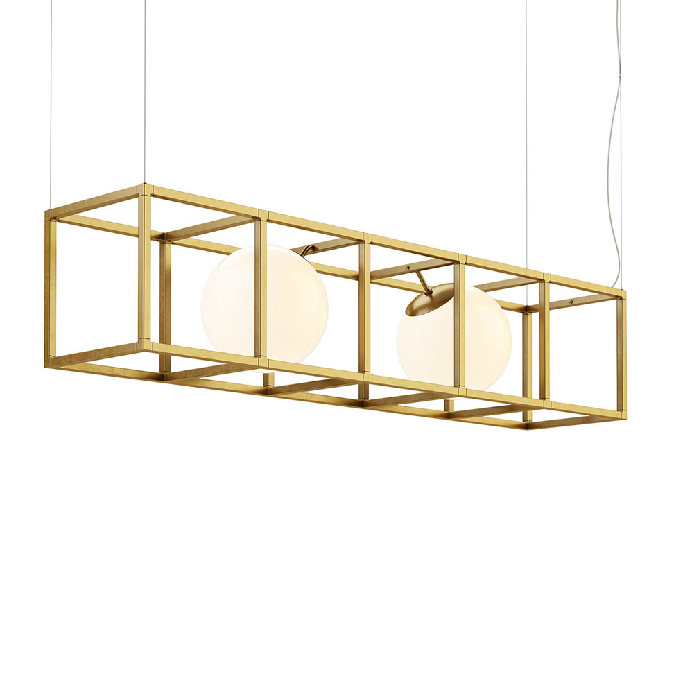 维特4号吊灯Rich Brilliant Willing设计3D模型素材下载Witt 4 Chandelier by Rich Bri
