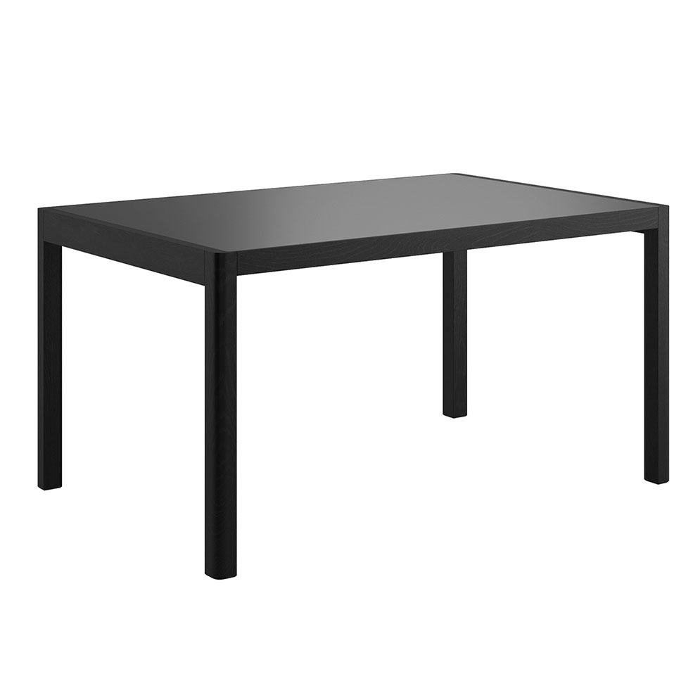 工作室黑色桌子Muuto办公家具3D模型素材下载Workshop Black Table by Muuto