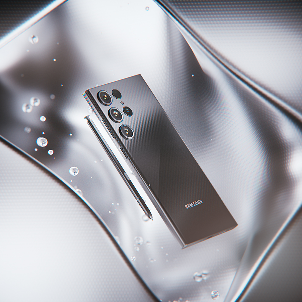 三星手机创意海报渲染模型Phone Abstract Product Visualization - C4D之家 - 01_00000.jpg