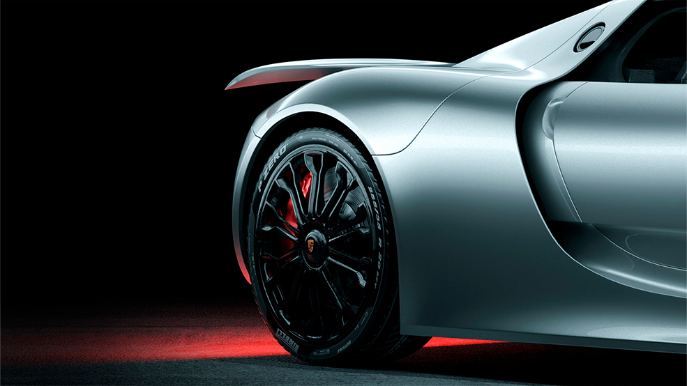 保时捷超跑汽车模型automotive visualization - C4D之家 - 2.jpg