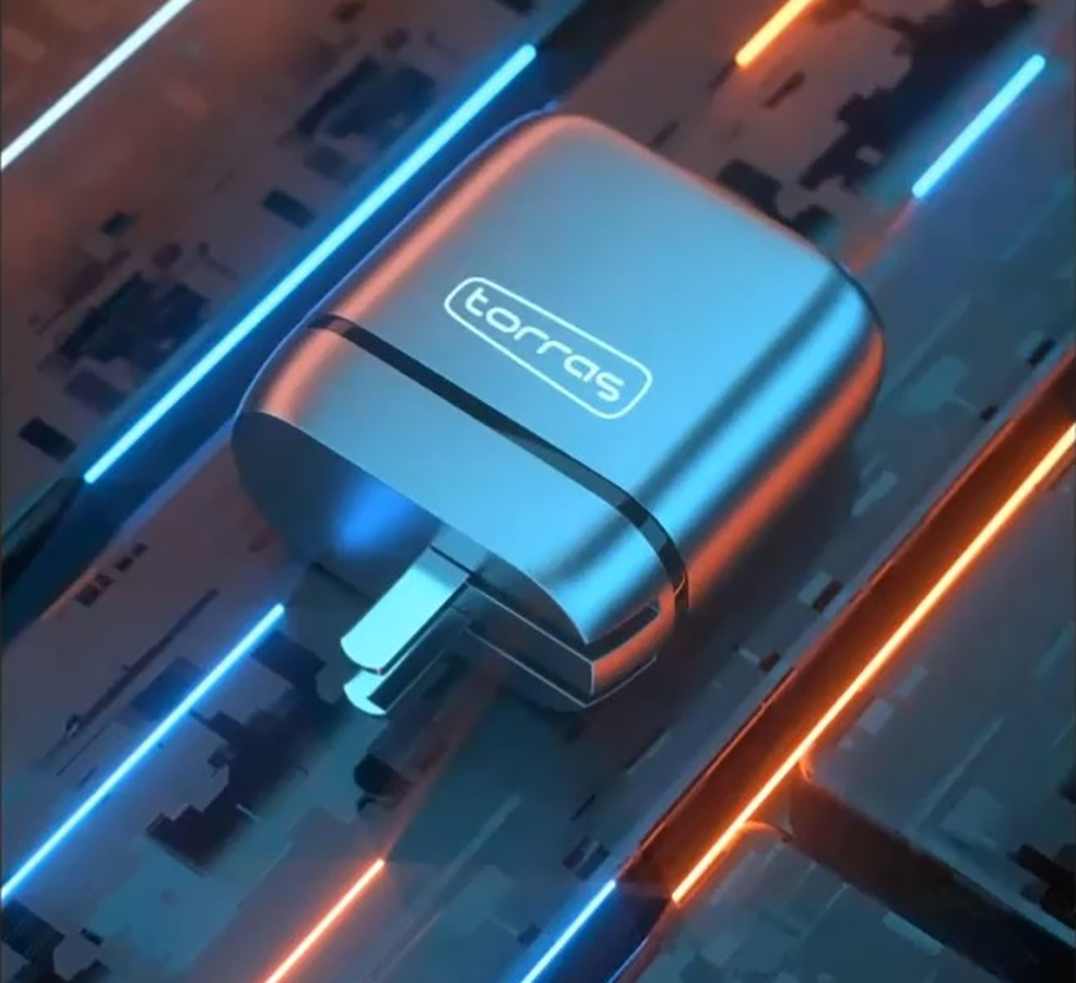 快充头模型Turas Charger Product Visualization (C4D+OC) - C4D之家 - Cover.jpg