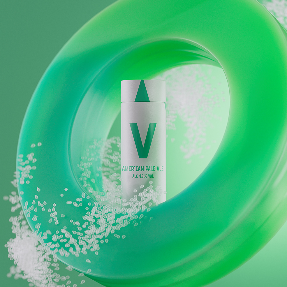 化妆品海报C4D RS工程Abstract Visualization Product Design