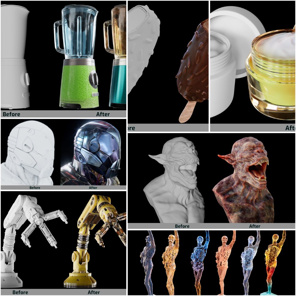 Ultimate Procedural Material Library for Redshift免费RS材质库与C4D场景预设下载 - C4D之家 - photo-collage-1791380877087.jpg