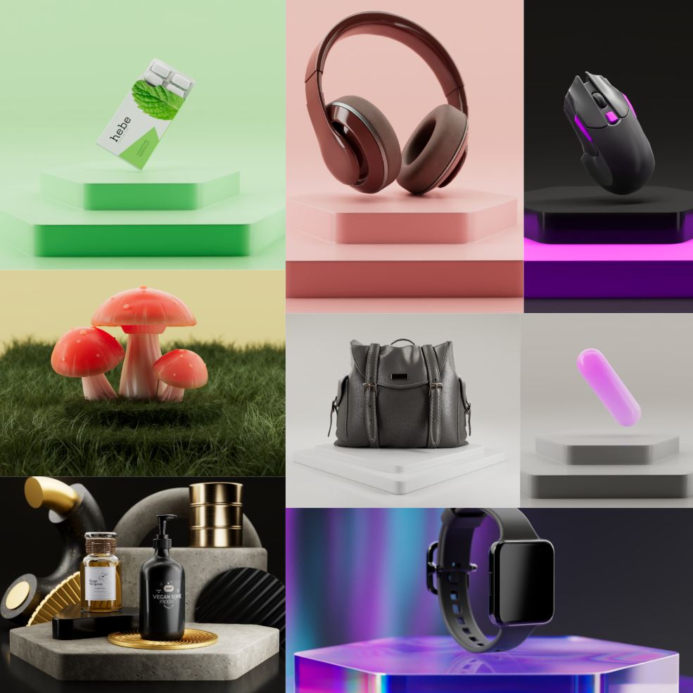 产品背景场景工程Product Visualization Starter Kit for Cinema 4D & Redshift - C4D之家 - photo-collage-1791381829113.jpg
