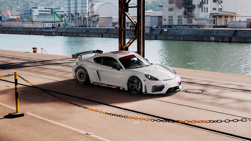 保时捷跑车与照片场景融合模型Scene example 04 of automotive visualization - C4D之家 - 1.jpg
