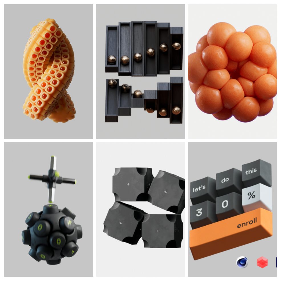 Motion Master Cinema 4D 全能运动图形动画大师教程 | AE+C4D+Redshift高级创意动画全流程解密motion-master-motion-master-cinema-4d-by-oscar-pettersson - C4D之家 - photo-collage-1791426548952.jpg