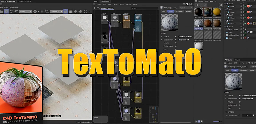 C4D一键生成PBR贴图材质插件 TexToMatO V10.2 Win - C4D之家 - 截屏2026-10-08-16.34.01.jpg