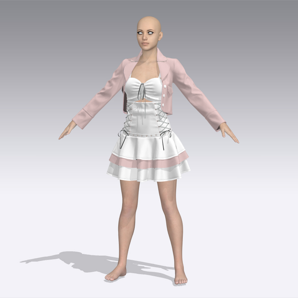 女孩裙子外套服装3D模型 Girl’s Outfit 09 – MD/Clo3d + Smart Material + 4K Textures + OBJ + FBX - C4D之家 - z-h_Girl's-Outfit-11.jpg