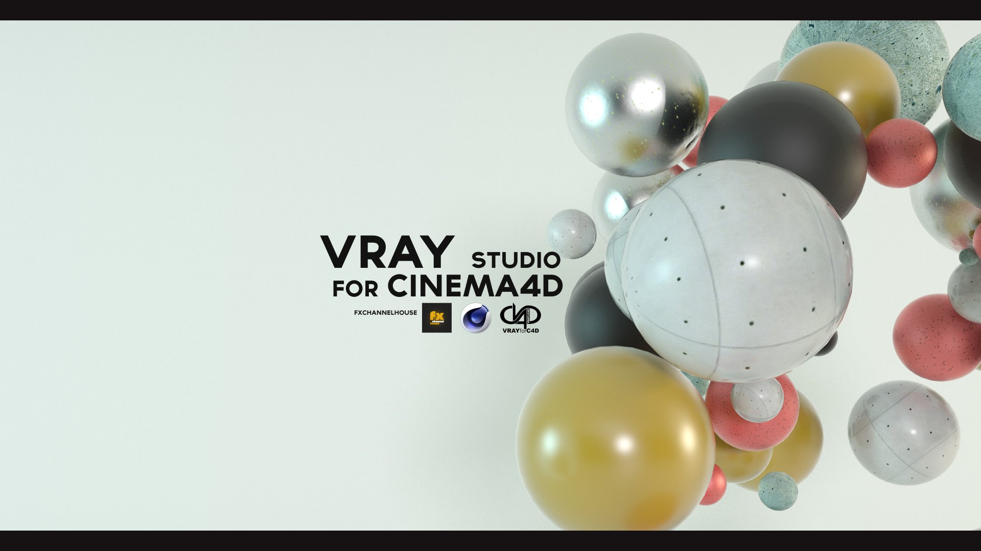 C4D VRAY材质预设 Vray studio for Cinema4D (vray preset materials)