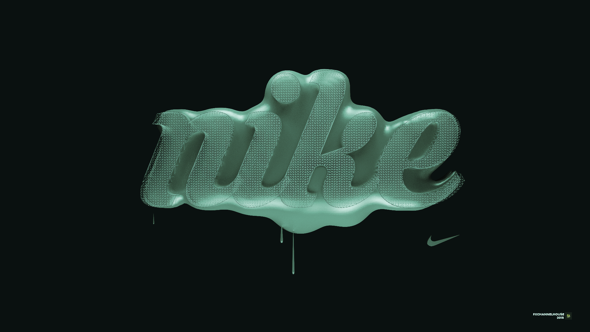 C4D为NIKE设计的海报文字 nike behance wallpaper - C4D之家 - wallpaper-desktop-1920x1080.png