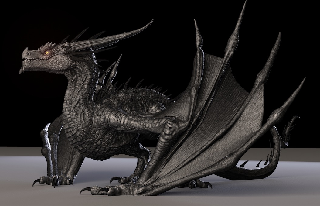 高精魔幻动物：魔龙3D模型 Dragon Rig for Maya - C4D之家 - cinema4d_ 2016-06-22 22.39.33.jpg