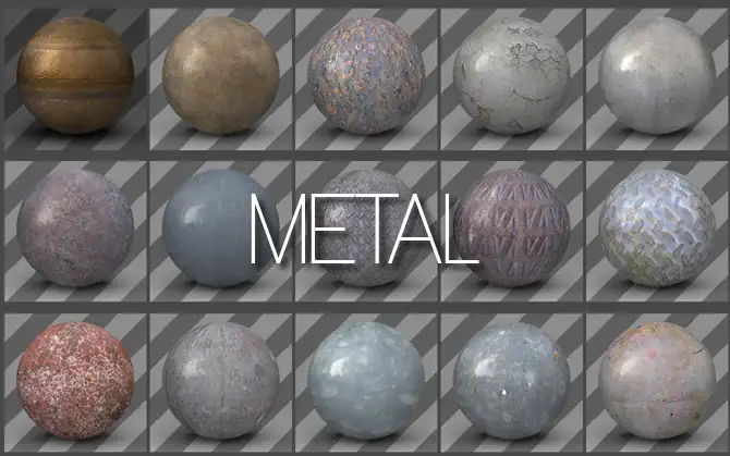 54个C4D金属材质合集 RUSTY METAL TEXTURES FOR CINEMA 4D - C4D之家 - dirty-metal-1.jpg