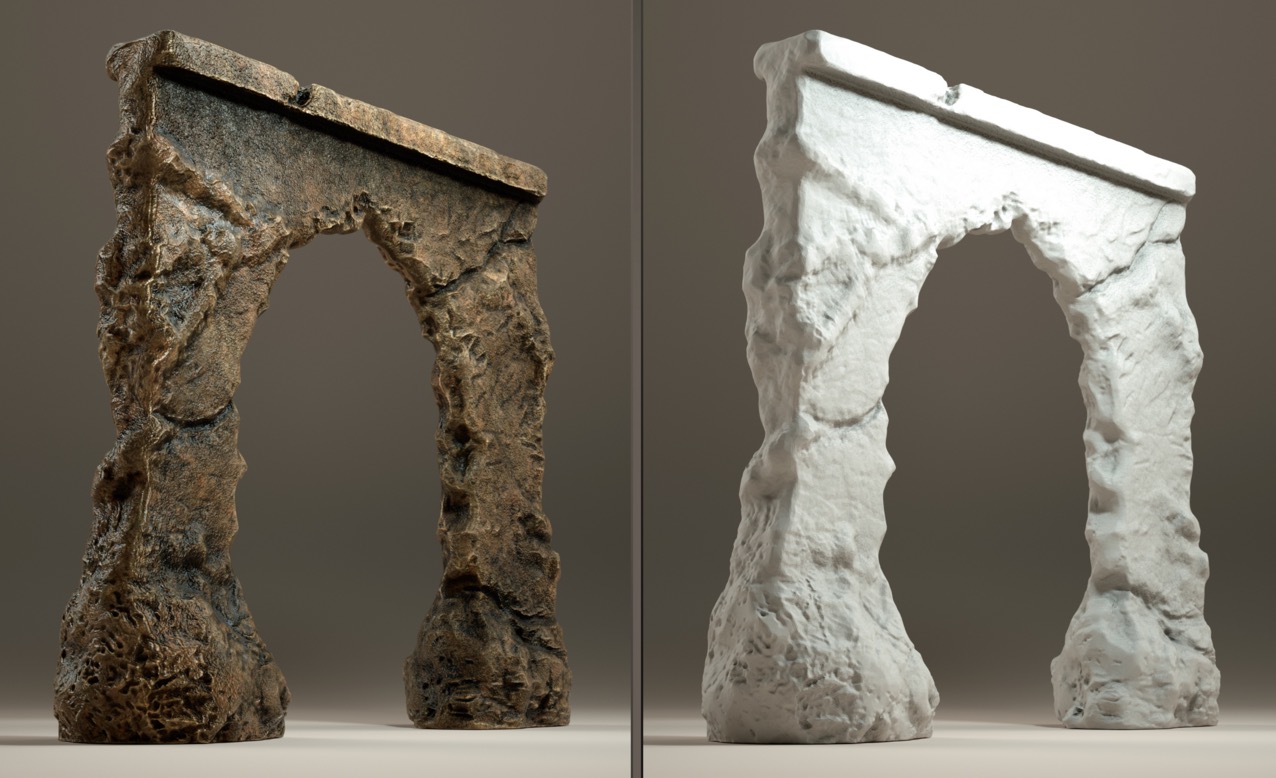 破损的石门C4D模型 Fractured Wall - C4D之家 - Fractured Wall.jpg