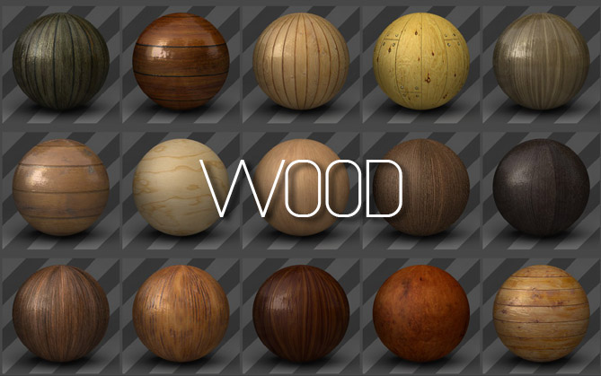 53个C4D木材材质球合集 WOOD TEXTURES FOR CINEMA 4D - C4D之家 - wood-1.jpg