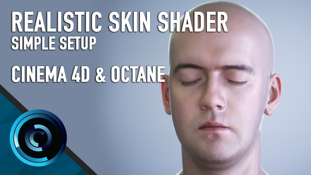 C4D Octane皮肤材质 Skin Shader Thumbnail