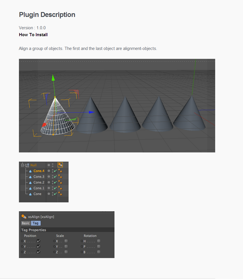xsAlign.1.0.0 对齐插件 - C4D之家 - QQ图片20160628132334.png