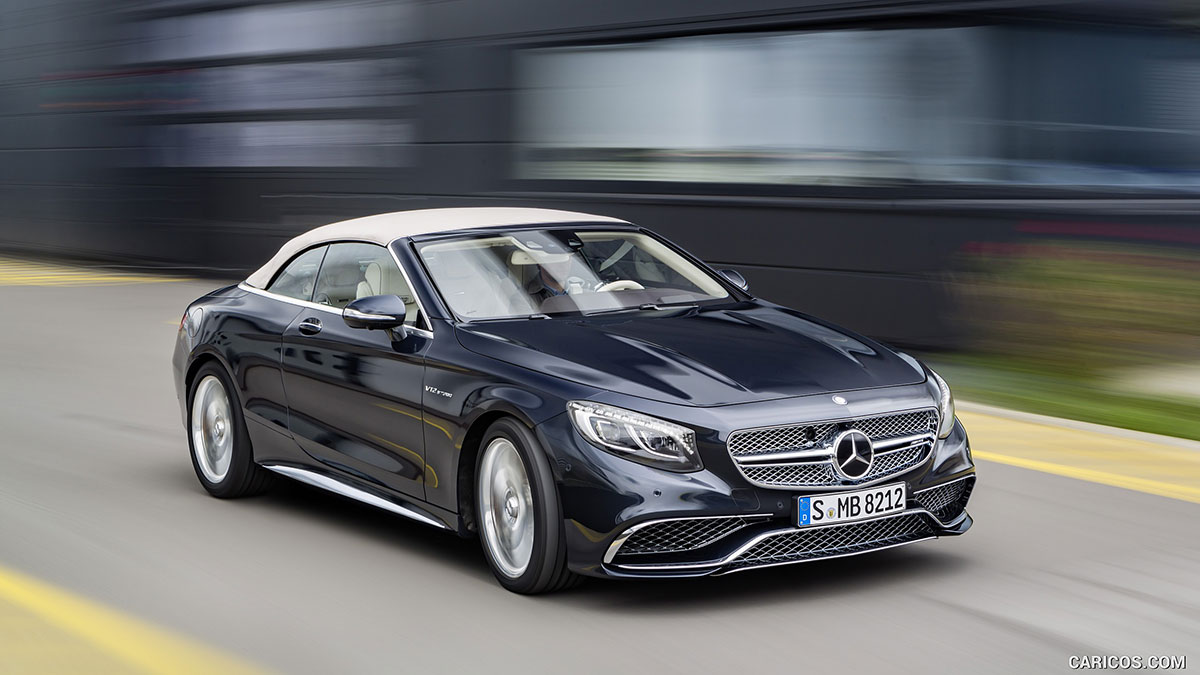 奔驰 S63 AMG汽车C4D模型 Mercedes-Benz S63 AMG Cabriolet 2017