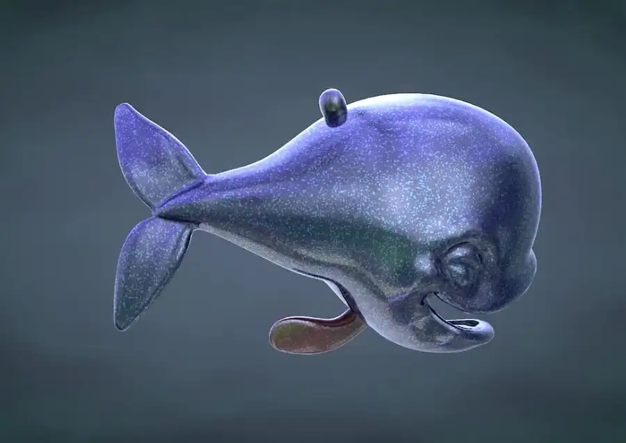 C4D卡通鲸鱼绑定和动画教程（含工程文件）Rigging and Animating Whaley