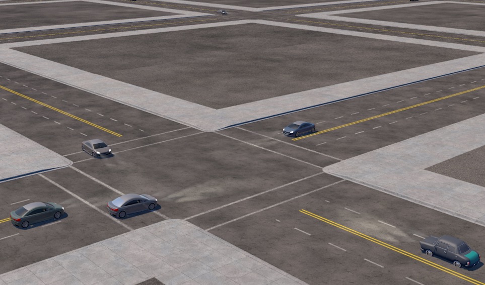 C4D城市交通动画工程 Traffic Loops for City Rig