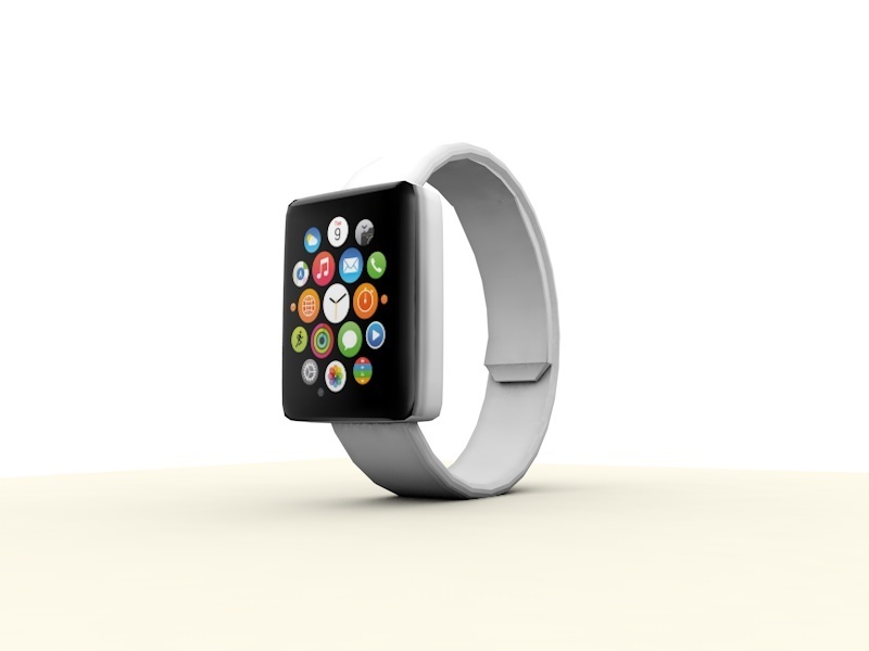 智能手表C4D模型 Smart watch (3D model) - C4D之家 - smartwatch-1.jpg