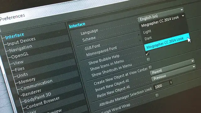 C4D ADOBE CC 2014界面风格：C4D color Scheme: Adobe CC 2014 style - C4D之家 - Mographer-CC-2014-Look2.jpg