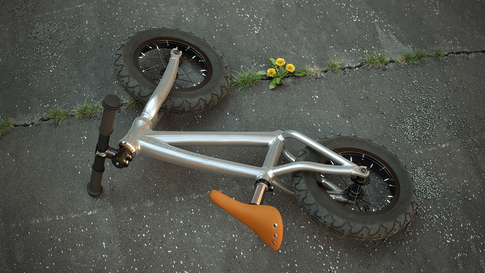 写实高精度自行车C4D模型 Bicycle 3d model