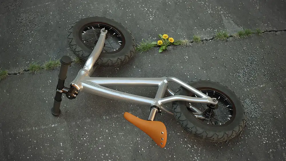 写实高精度自行车C4D模型 Bicycle 3d model
