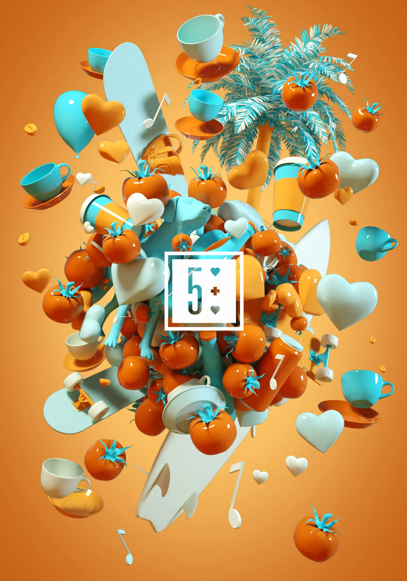 CINEMA 4D Octane渲染的几张作品